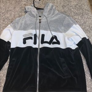 Fila Fuzzy Zip Up